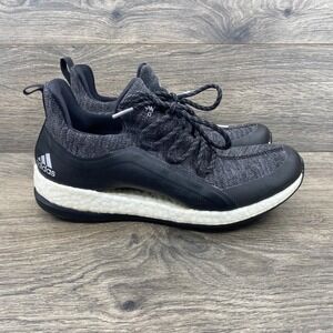 Adidas Pureboost X All Terrain Womens 8 Carbon Black Knit Running Shoes BD7195